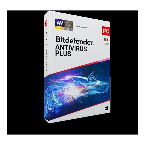 Antivirus BitDefender Antivirus Plus 1 Device 1 Year BOX AV03ZZCSN1201BEN