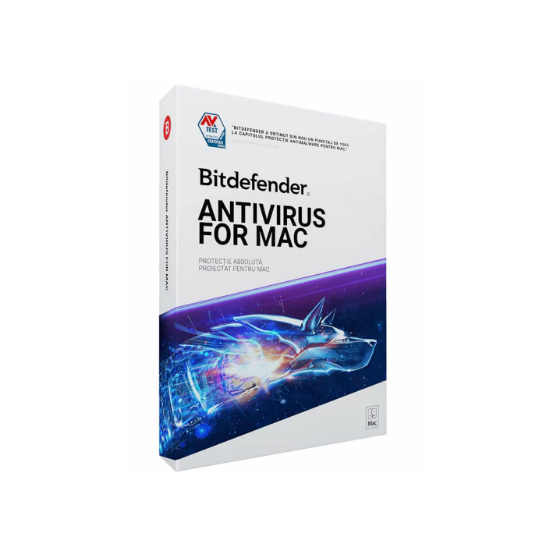 Antivirus BitDefender Antivirus for Mac 3 Devices 1 Year AV04ZZCSN1203BEN