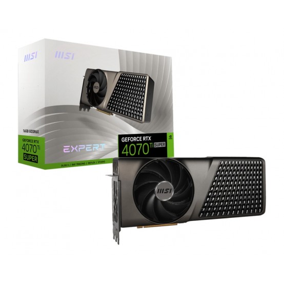 Placa video MSI GeForce RTX 4070 Ti SUPER 16G EXPERT V513-683R