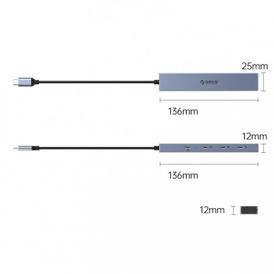 Hub Orico  DHY-4C-GY
