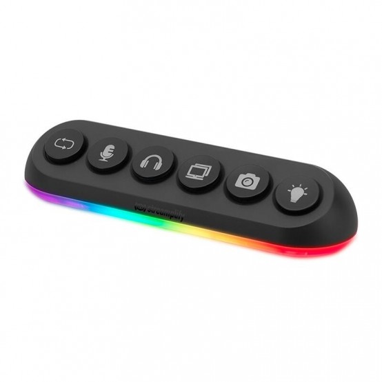 Hub Streamplifly  HUB-DECK-5-RGB-US-F-BK