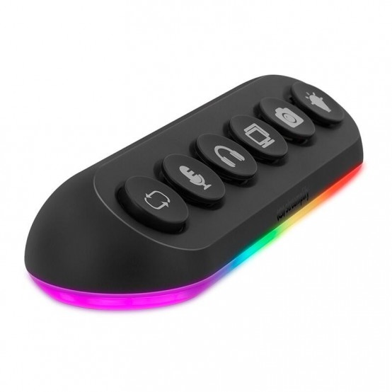Hub Streamplifly  HUB-DECK-5-RGB-US-F-BK