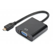 Adaptor Digitus Micro-HDMI to VGA converter DA-70460