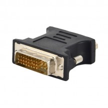 Adaptor Gembird Adapter DVI-A male to VGA 15-pin HD (3 rows) female A-DVI-VGA-BK