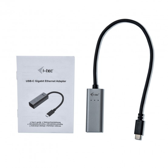 Adaptor iTec USB-C Metal Gigabit Ethernet Adapter C31METALGLAN