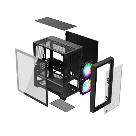 Carcasa PCCooler  C3D310 ARGB BK