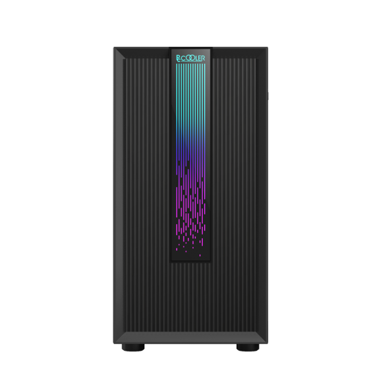 Carcasa PCCooler  LM200 MESH RGB BK