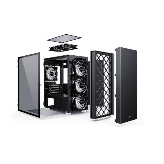 Carcasa PCCooler  PLATINUM LM300 ARGB
