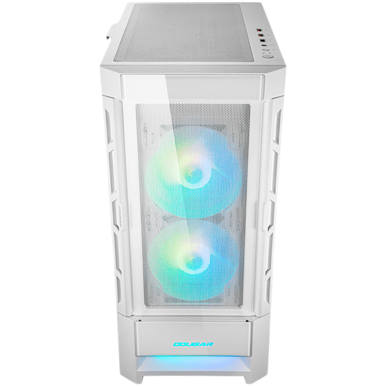 Carcasa Cougar Duoface RGB White CGR-5ZD1W-RGB