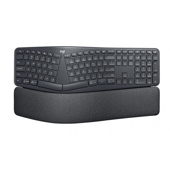 Tastatura Logitech ERGO K860 Wireless Split Keyboard - Graphite - German 920-009167