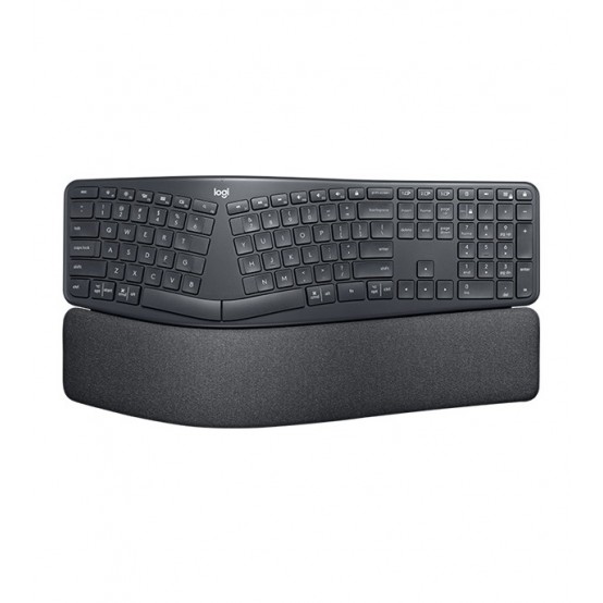 Tastatura Logitech ERGO K860 Wireless Split Keyboard - Graphite - Nordic 920-009168