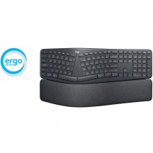 Tastatura Logitech ERGO K860 Wireless Split Keyboard - Graphite - Swiss 920-009874