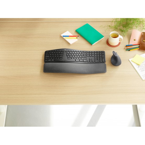 Tastatura Logitech ERGO K860 Wireless Split Keyboard - Graphite 920-010351