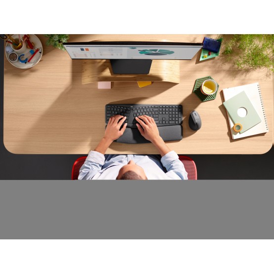 Tastatura Logitech ERGO K860 Wireless Split Keyboard - Graphite 920-010351