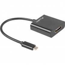 Adaptor Lanberg USB TYPE-C(M)-HDMI(F) AD-UC-HD-01