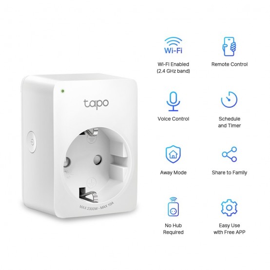 Prelungitor TP-Link  Tapo P100 (2-pack)