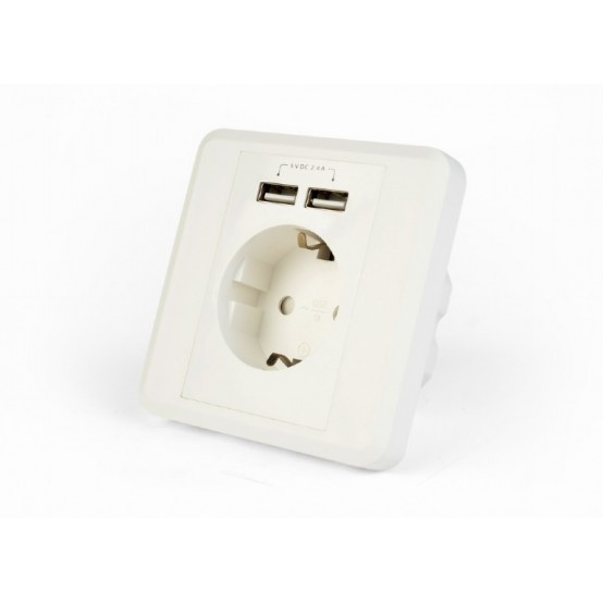 Adaptor Gembird  A-AC-EUFUKM-01