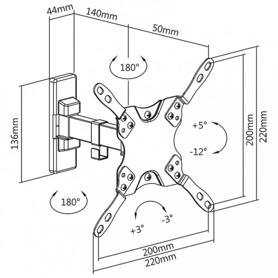 Suport Cabletech  UCH0194