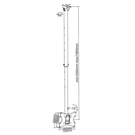 Suport Cabletech  UCH0076A