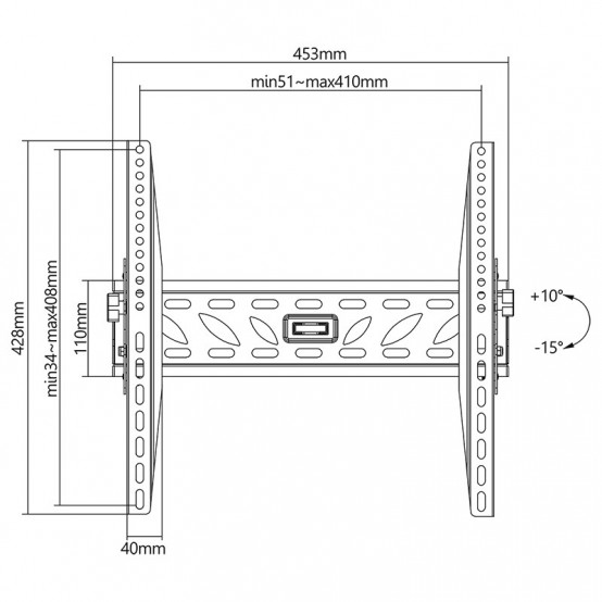 Suport Cabletech  UCH0120