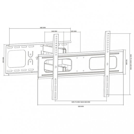 Suport Cabletech  UCH0129