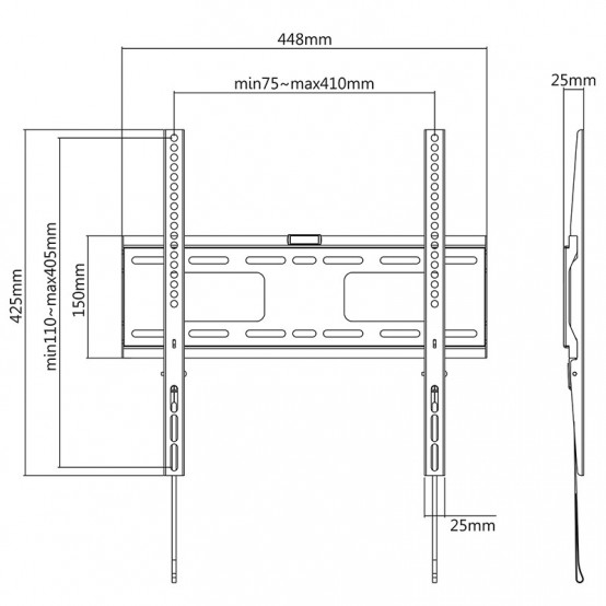 Suport Cabletech  UCH0182