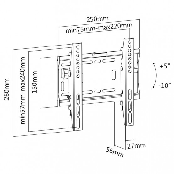 Suport Cabletech  UCH0184