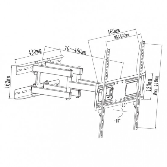 Suport Cabletech  UCH0217