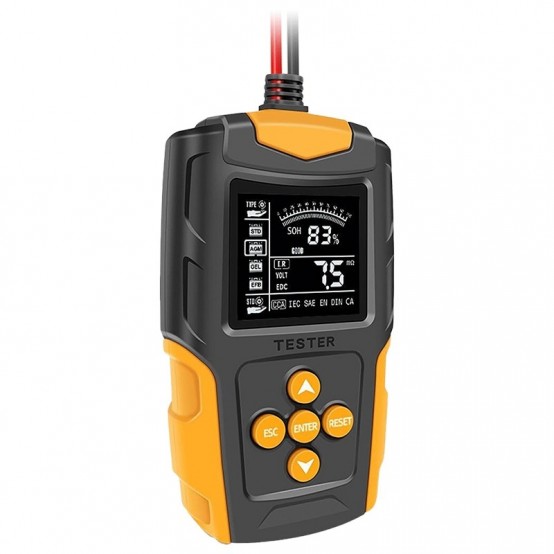 Tester Eurokomp digital pentru acumulatori 12V / 24V URZ4049