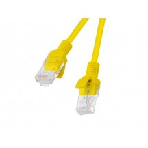 Cablu Lanberg Patchcord UTP Cat.5e 1m PCU5-10CC-0100-Y