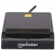 Card reader Manhattan USB, Contact Reader, External 102049