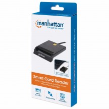 Card reader Manhattan USB, Contact Reader, External 102049