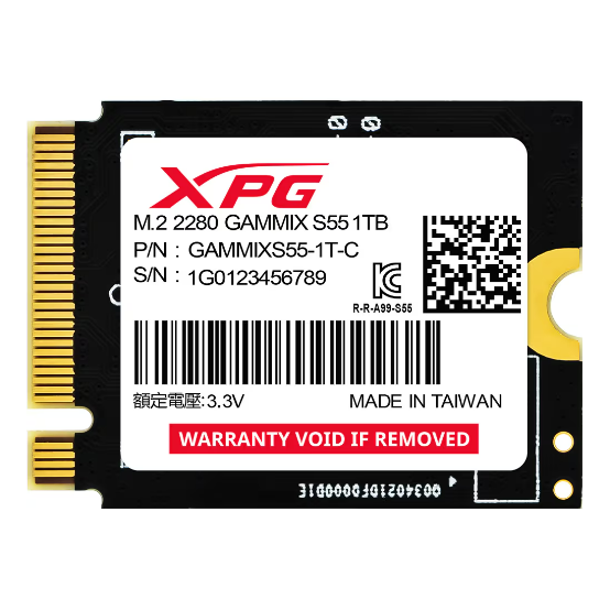 SSD A-Data XPG Gammix S55 SGAMMIXS55-1T-C