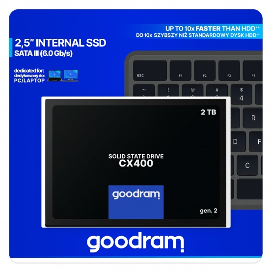SSD GoodRAM CX400 SSDPR-CX400-02T-G2
