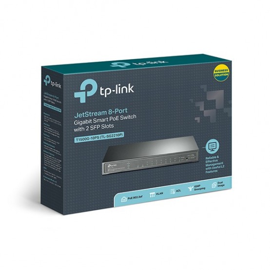 Switch TP-Link T1500G-10PS T1500G-10PS(TL-SG2210P)