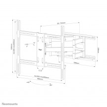 Suport Neomounts  WL40S-950BL18