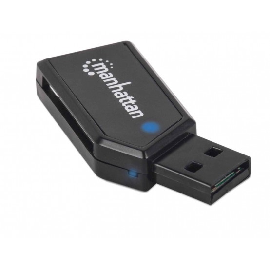 Card reader Manhattan Mini USB 2.0 Multi-Card Reader 101677