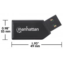 Card reader Manhattan Mini USB 2.0 Multi-Card Reader 101677