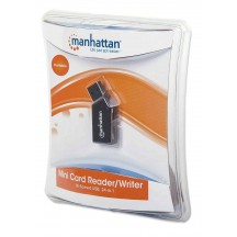 Card reader Manhattan Mini USB 2.0 Multi-Card Reader 101677