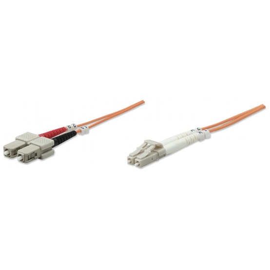 Cablu Intellinet Fiber optic LC-SC duplex 2m 470377