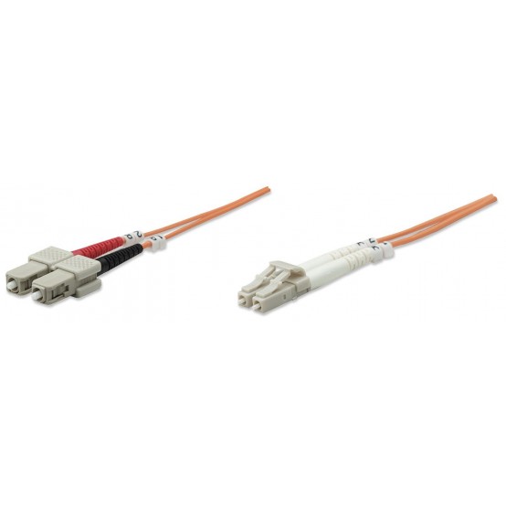 Cablu Intellinet Fiber optic LC-SC duplex 3m 470384