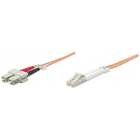 Cablu Intellinet Fiber optic LC-SC duplex 5m 470391