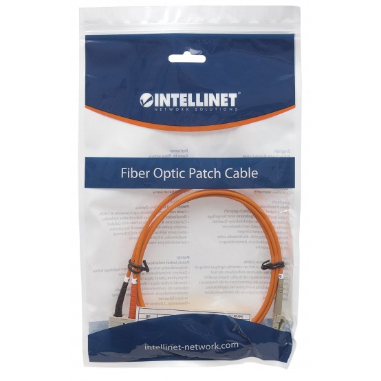 Cablu Intellinet Fiber optic LC-SC duplex 5m 470391
