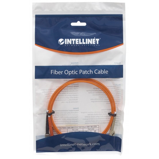 Cablu Intellinet Fiber optic LC-ST duplex 3m 470421
