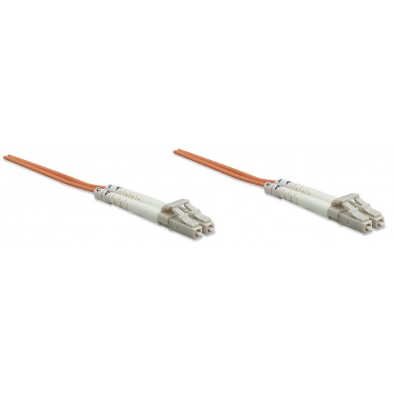 Cablu Intellinet Fiber optic LC-LC duplex 20m 472753