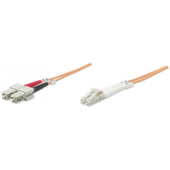 Cablu Intellinet Fiber optic LC-SC duplex 20m 472814