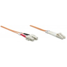 Cablu Intellinet Fiber optic LC-SC duplex 20m 472814