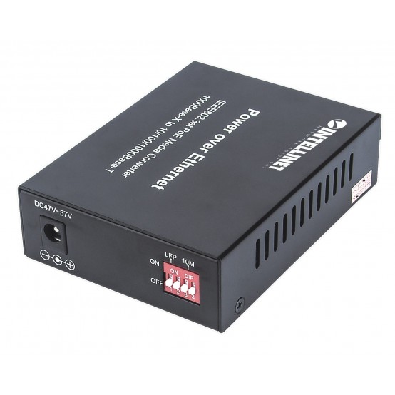 Switch Intellinet Gigabit PoE+ Media Converter 508209