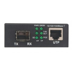 Switch Intellinet Gigabit PoE+ Media Converter 508216 2