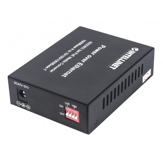 Switch Intellinet Gigabit PoE+ Media Converter 508216